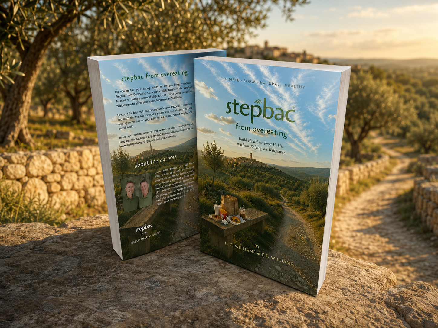 Stepbac from Overeating - change eating habits to control natural weight
